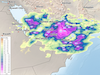 Precipitation map