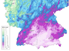 Precipitation map