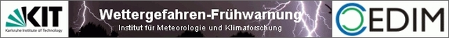 Wettergefahren-FrÃ¼hwarnung